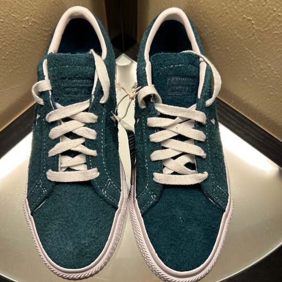 Converse CONS One Star Pro Ox Vintage Suede Midnight Turquoise - Picture 8 of 8